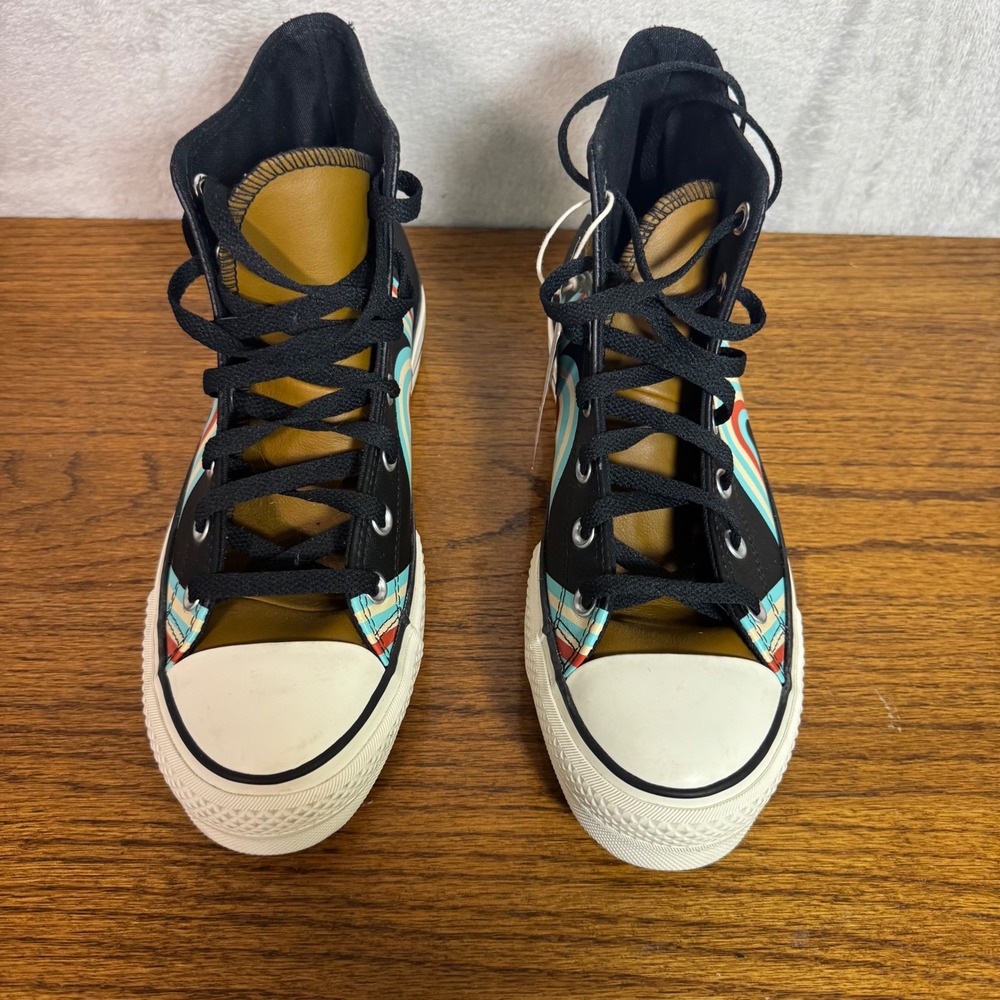 NWT Converse Chuck Taylor All Star Lift Platform High By You Leather W9 M7 Wave - Picture 5 of 13